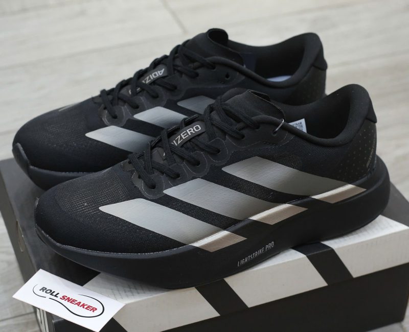 Giày Adidas Adizero Evo SL 'Black Iron Metallic' Like Auth