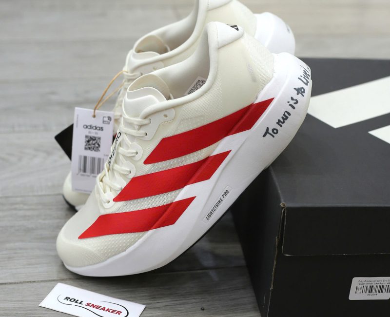 Giày Adidas Adizero Evo SL ‘White Red’ Like Auth