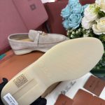 Giày Loro Piana Summer Charms Walk Loafer Suede Beige Best Quality