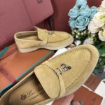 Giày Loro Piana Summer Charms Walk Loafer Suede Hinoki Wood Best Quality