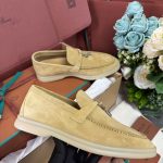 Giày Loro Piana Summer Charms Walk Loafer Suede Hinoki Wood Best Quality