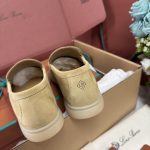 Giày Loro Piana Summer Charms Walk Loafer Suede Hinoki Wood Best Quality