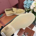 Giày Loro Piana Summer Charms Walk Loafer Suede Hinoki Wood Best Quality