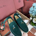 Giày Loro Piana Summer Charms Walk Loafer Suede Jazz Club Best Quality