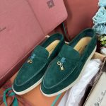 Giày Loro Piana Summer Charms Walk Loafer Suede Jazz Club Best Quality