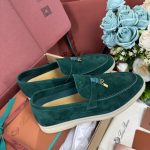 Giày Loro Piana Summer Charms Walk Loafer Suede Jazz Club Best Quality