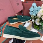 Giày Loro Piana Summer Charms Walk Loafer Suede Jazz Club Best Quality