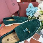 Giày Loro Piana Summer Charms Walk Loafer Suede Jazz Club Best Quality