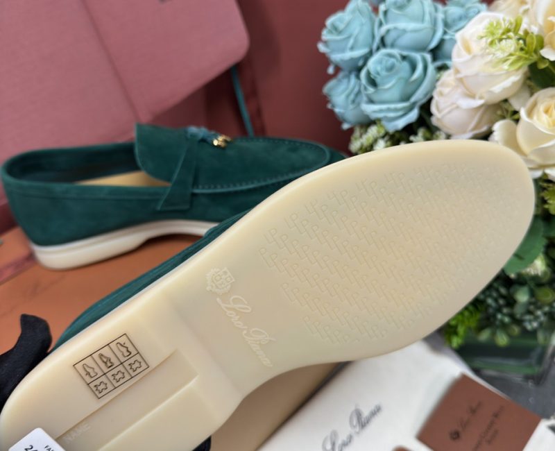 Giày Loro Piana Summer Charms Walk Loafer Suede Jazz Club Best Quality