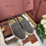Giày Loro Piana Summer Walk Loafer Suede Caviar Best Quality
