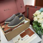 Giày Loro Piana Summer Walk Loafer Suede Caviar Best Quality