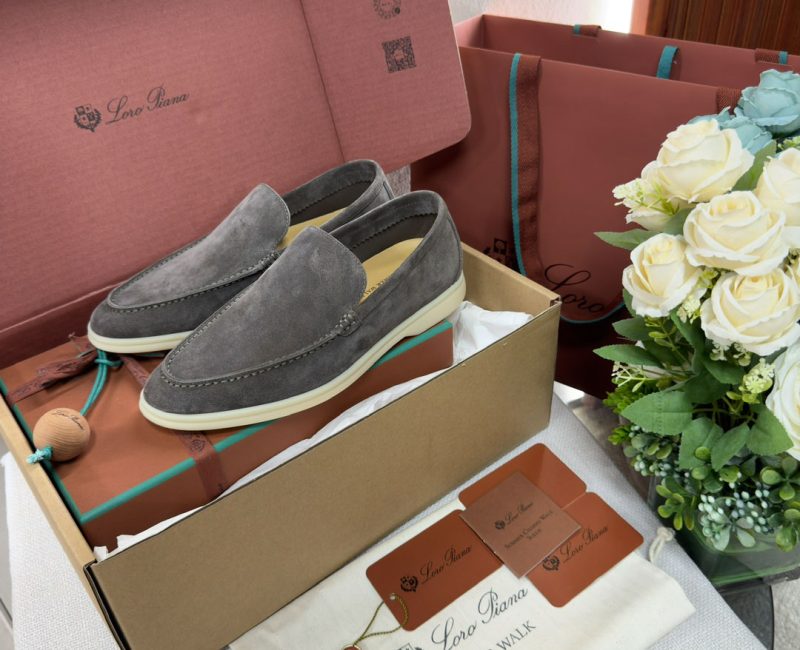 Giày Loro Piana Summer Walk Loafer Suede Caviar Best Quality