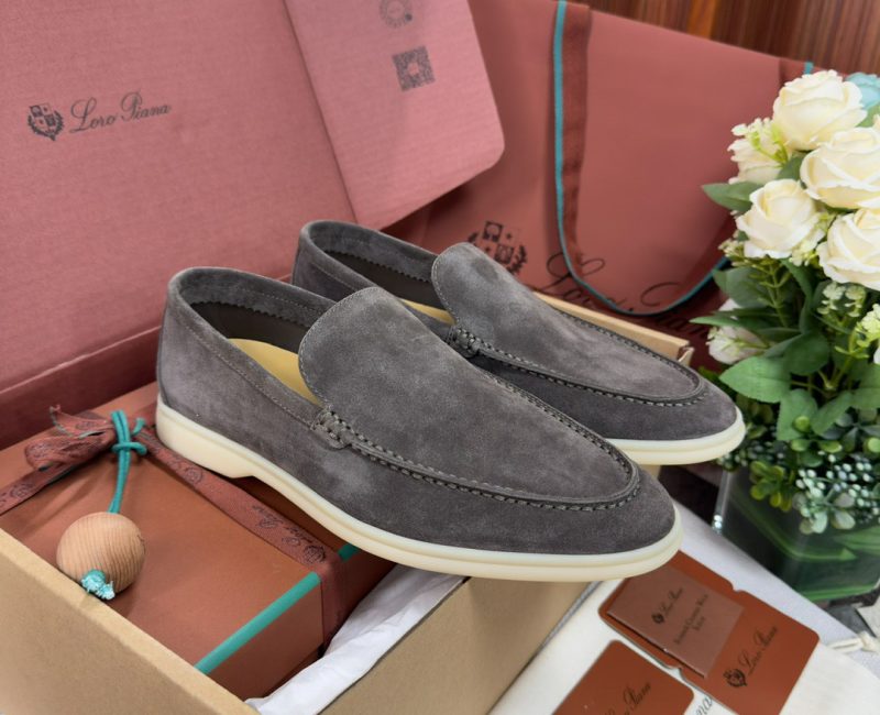 Giày Loro Piana Summer Walk Loafer Suede Caviar Best Quality
