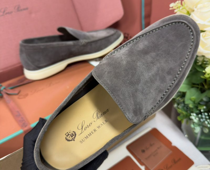 Giày Loro Piana Summer Walk Loafer Suede Caviar Best Quality
