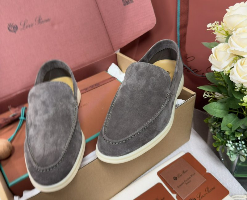 Giày Loro Piana Summer Walk Loafer Suede Caviar Best Quality