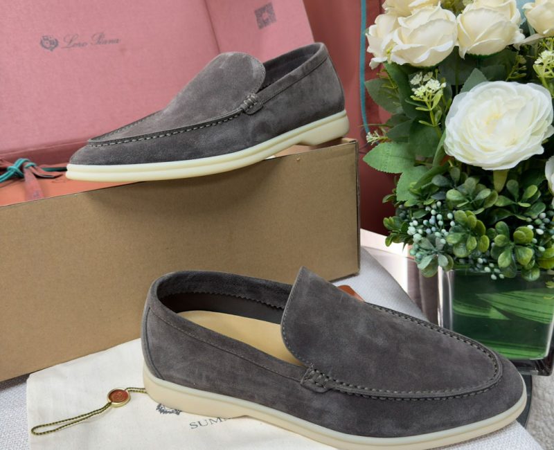 Giày Loro Piana Summer Walk Loafer Suede Caviar Best Quality
