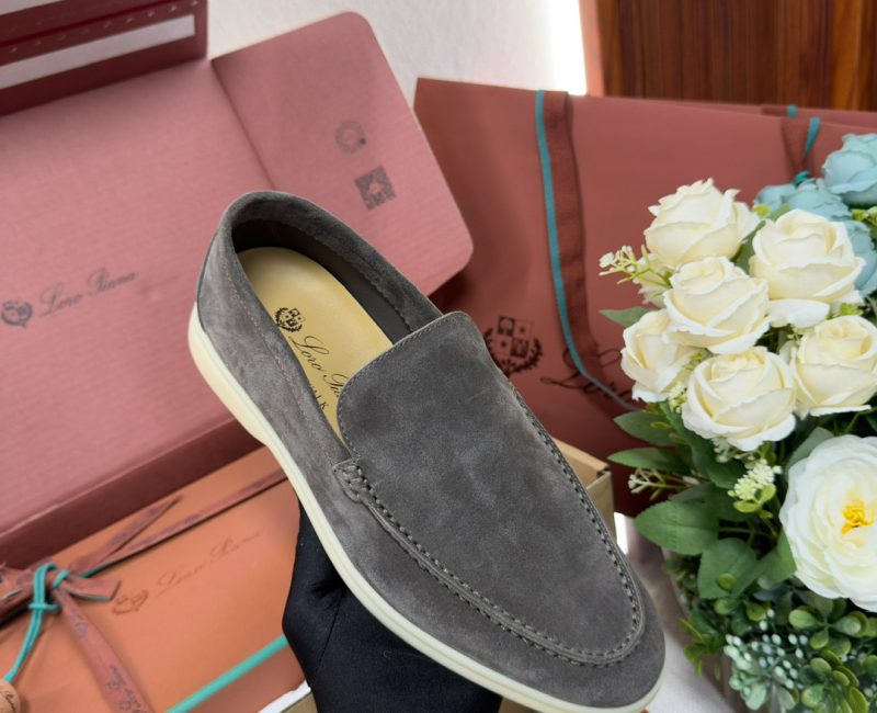 Giày Loro Piana Summer Walk Loafer Suede Caviar Best Quality