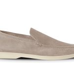 Giày Loro Piana Summer Walk Loafer Suede Classic Beige Best Quality