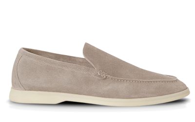 Giày Loro Piana Summer Walk Loafer Suede Classic Beige Best Quality