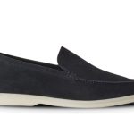 Giày Loro Piana Summer Walk Loafer Suede Classic Blue Best Quality
