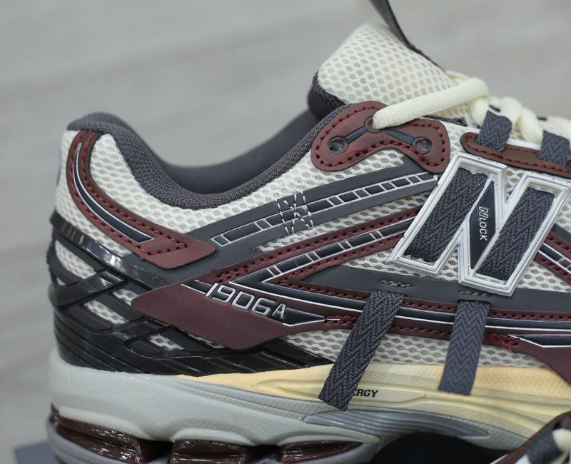 Giày New Balance 1906A 'Grey Burgundy White' Like Auth