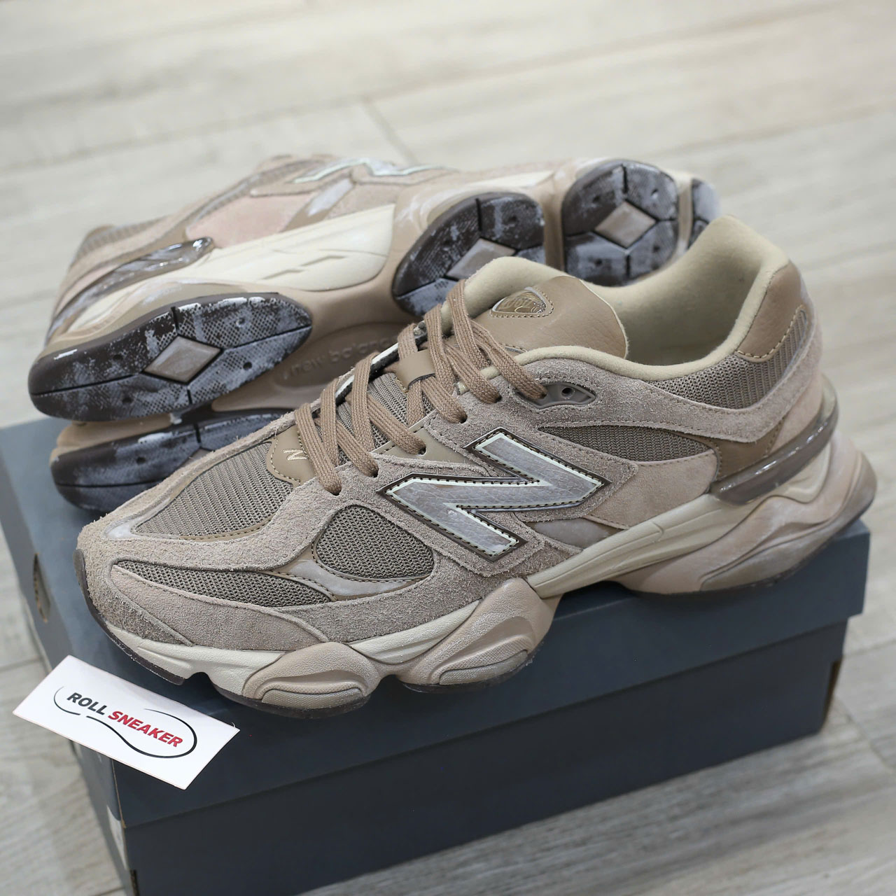 Giày New Balance 9060 Mushroom Timberwolf Best Quality
