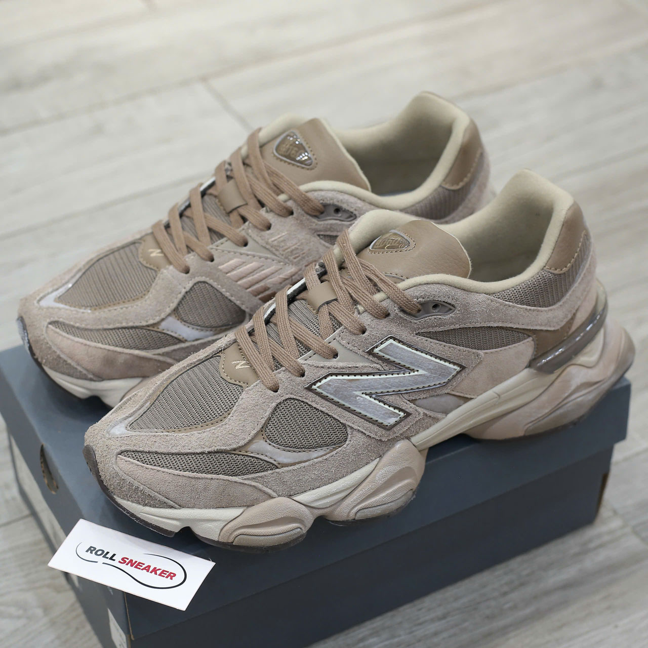 Giày New Balance 9060 Mushroom Timberwolf Best Quality