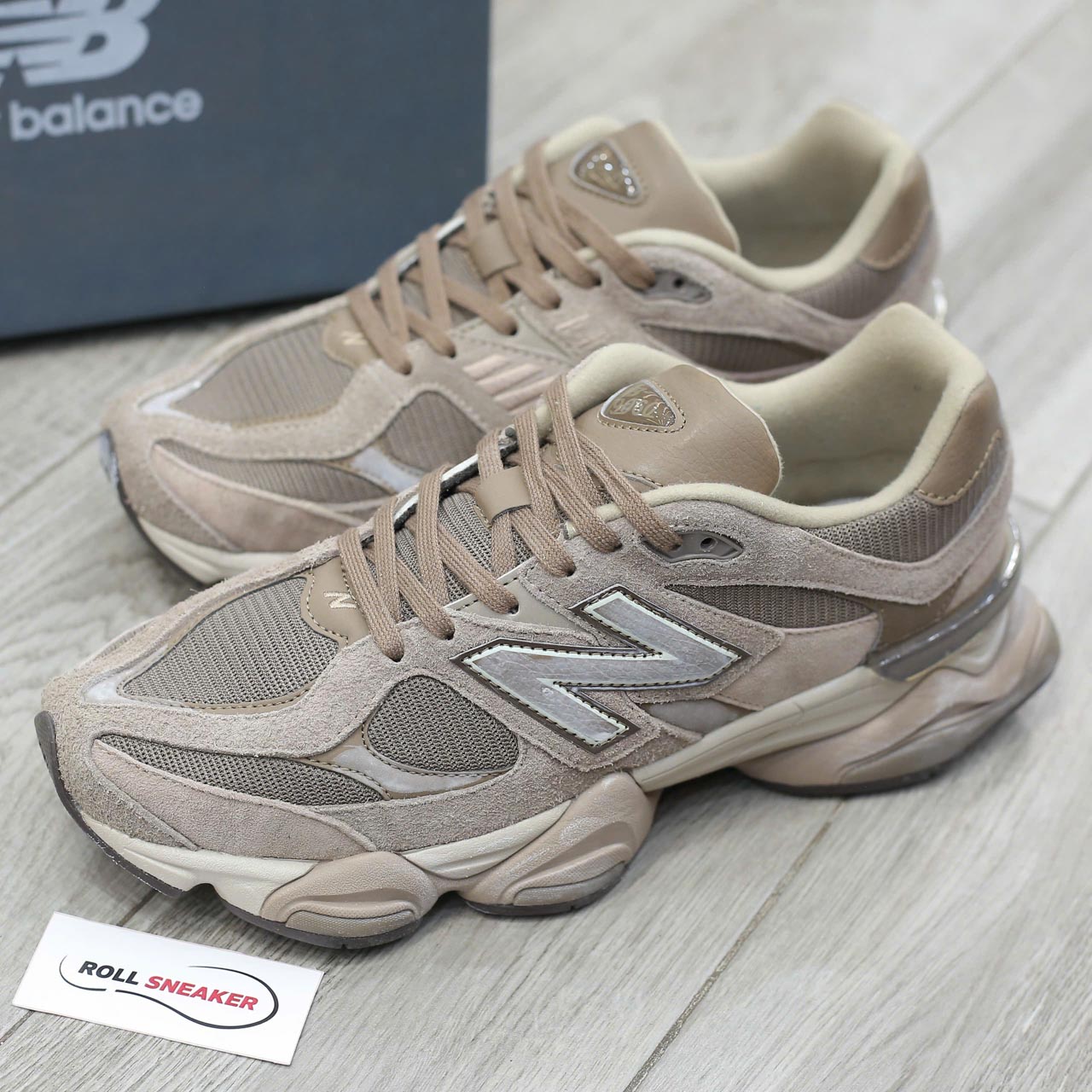Giày New Balance 9060 Mushroom Timberwolf Best Quality