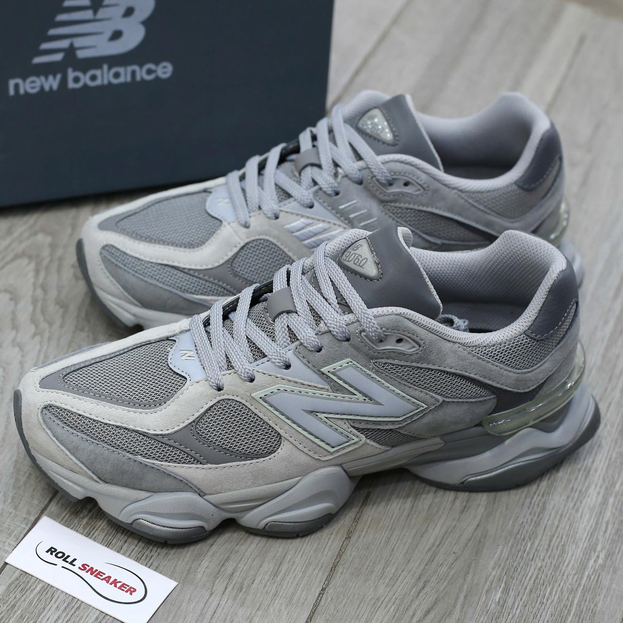 Giày New Balance 9060 Shadow Grey Best Quality