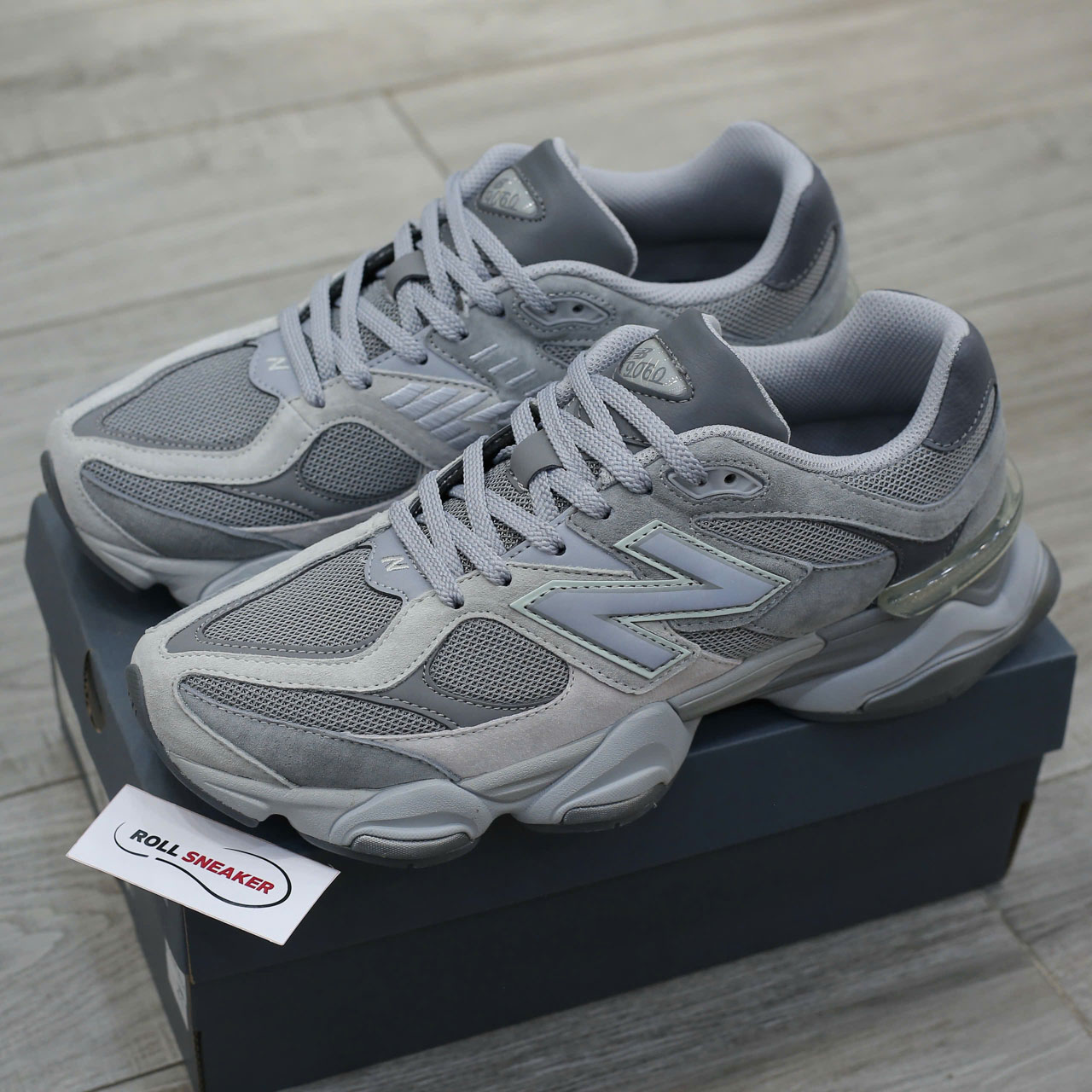 Giày New Balance 9060 Shadow Grey Best Quality