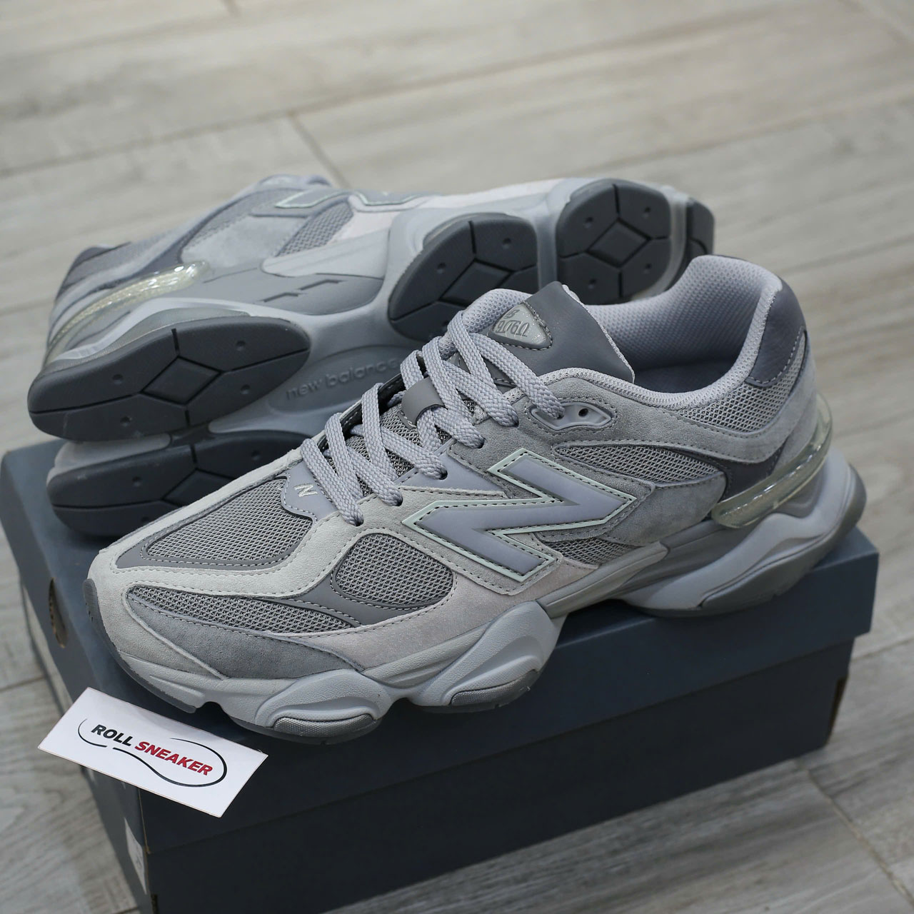 Giày New Balance 9060 Shadow Grey Best Quality