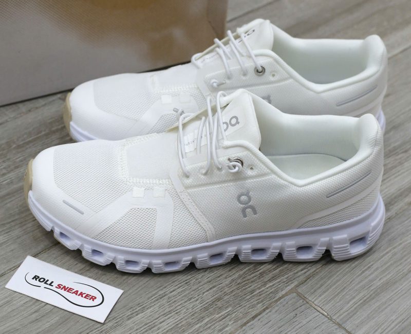 Giày On Running Cloud 6 ‘In White’ Best Quality