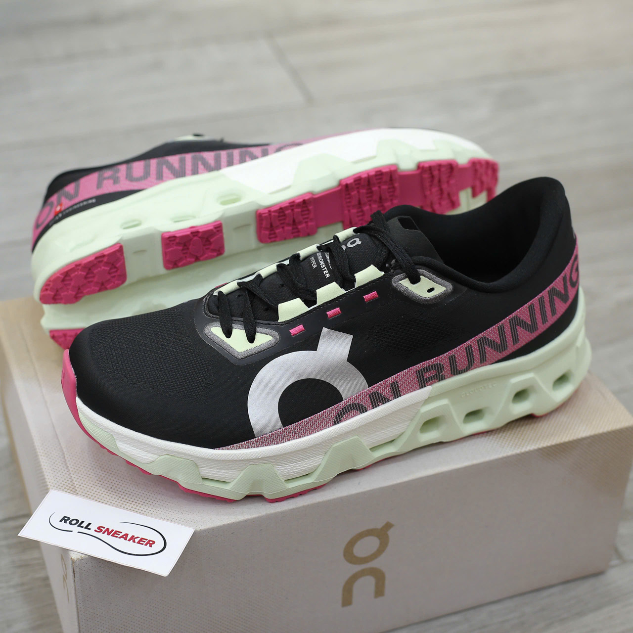 Giày On Running Cloudmonster Hyper ‘Black Lima’ Like Auth