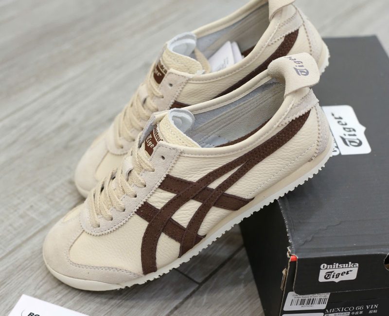 Giày Onitsuka Tiger Mexico 66 ‘Beige Suede Brown’ Best Quality