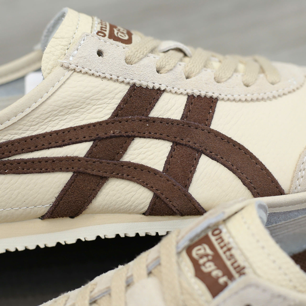 Giày Onitsuka Tiger Mexico 66 ‘Beige Suede Brown’ Best Quality