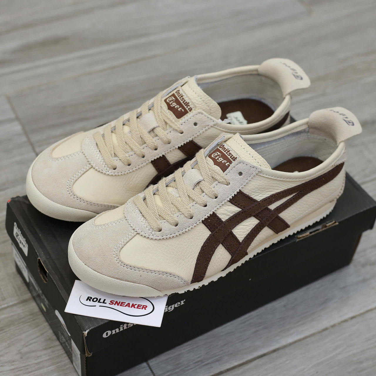 Giày Onitsuka Tiger Mexico 66 ‘Beige Suede Brown’ Best Quality