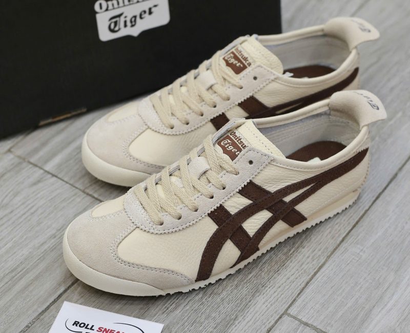 Giày Onitsuka Tiger Mexico 66 ‘Beige Suede Brown’ Best Quality