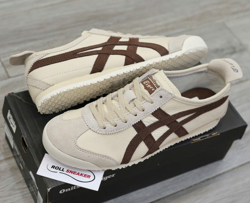 Giày Onitsuka Tiger Mexico 66 ‘Beige Suede Brown’ Best Quality