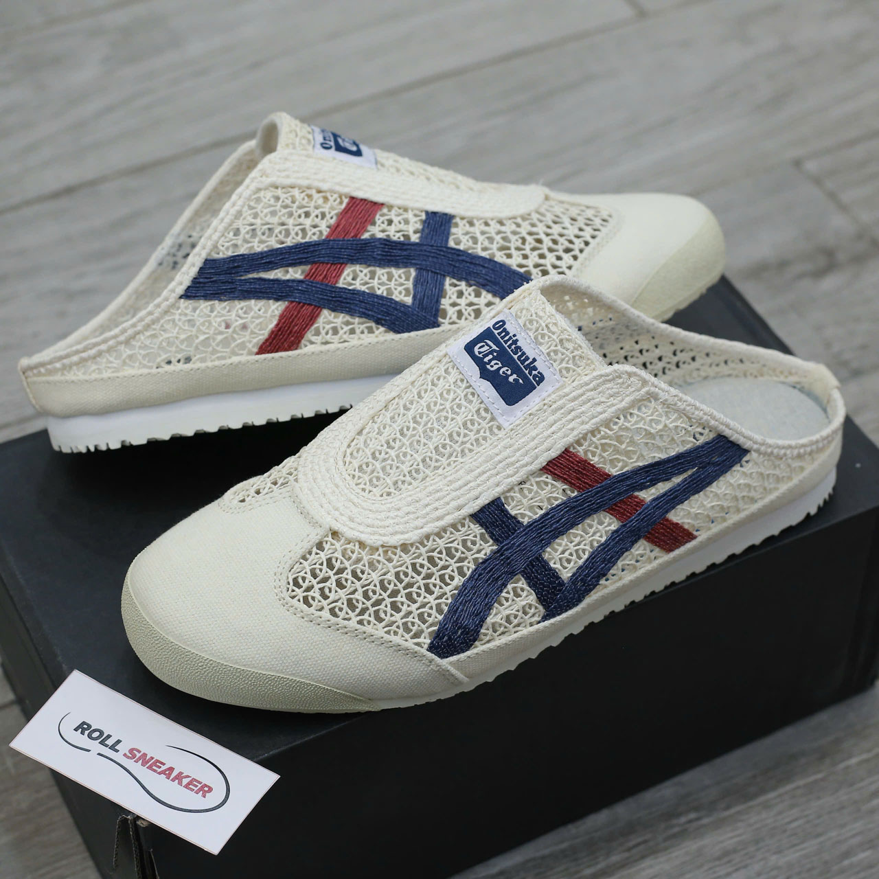 Giày Onitsuka Tiger Mexico 66 Sabot ‘White Blue’