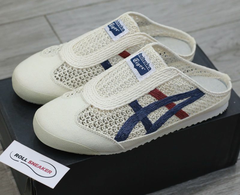 Giày Onitsuka Tiger Mexico 66 Sabot ‘White Blue’