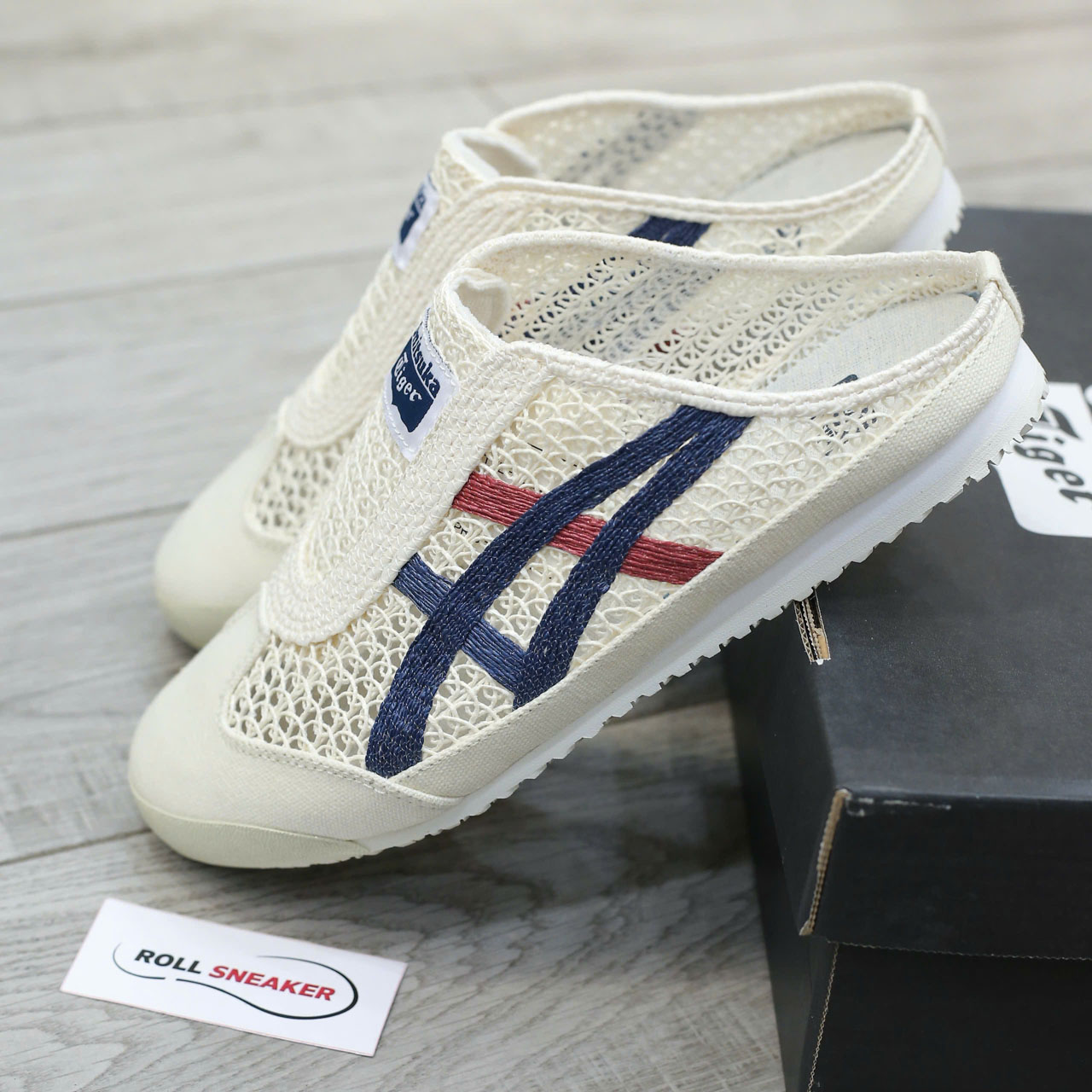 Giày Onitsuka Tiger Mexico 66 Sabot ‘White Blue’
