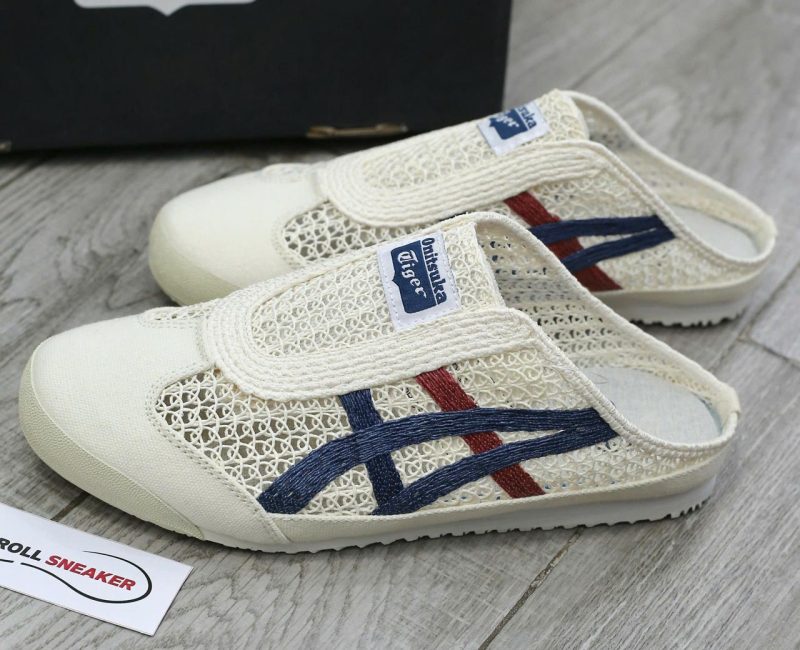 Giày Onitsuka Tiger Mexico 66 Sabot ‘White Blue’