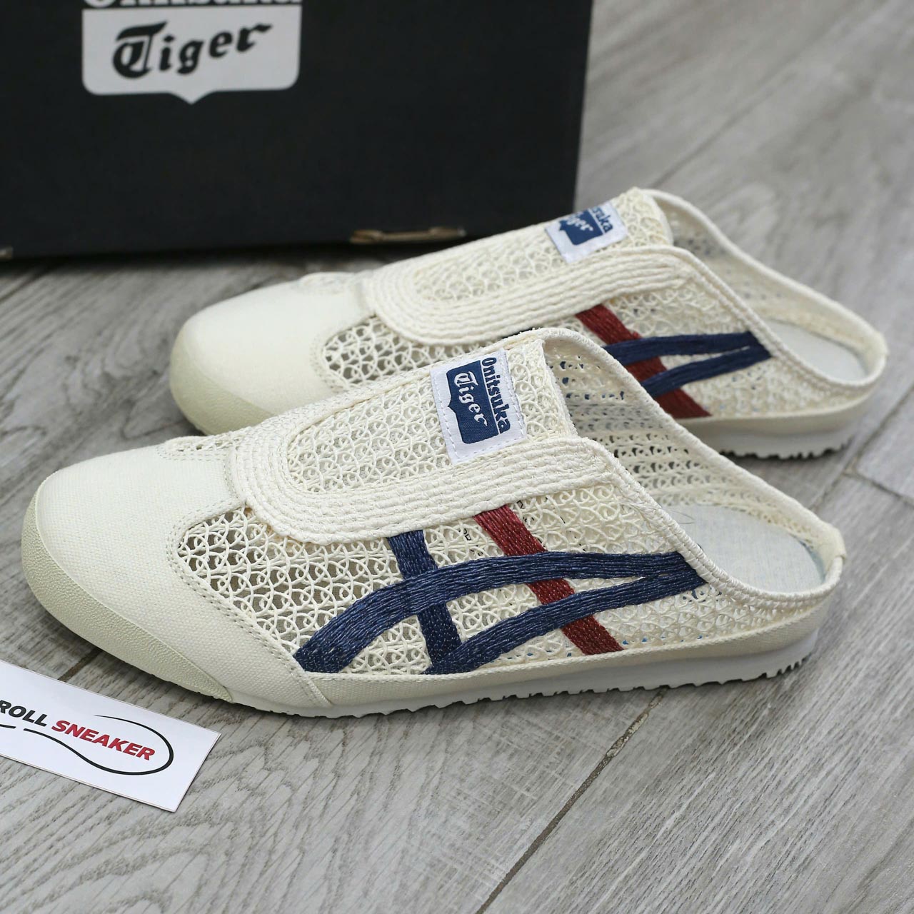 Giày Onitsuka Tiger Mexico 66 Sabot ‘White Blue’