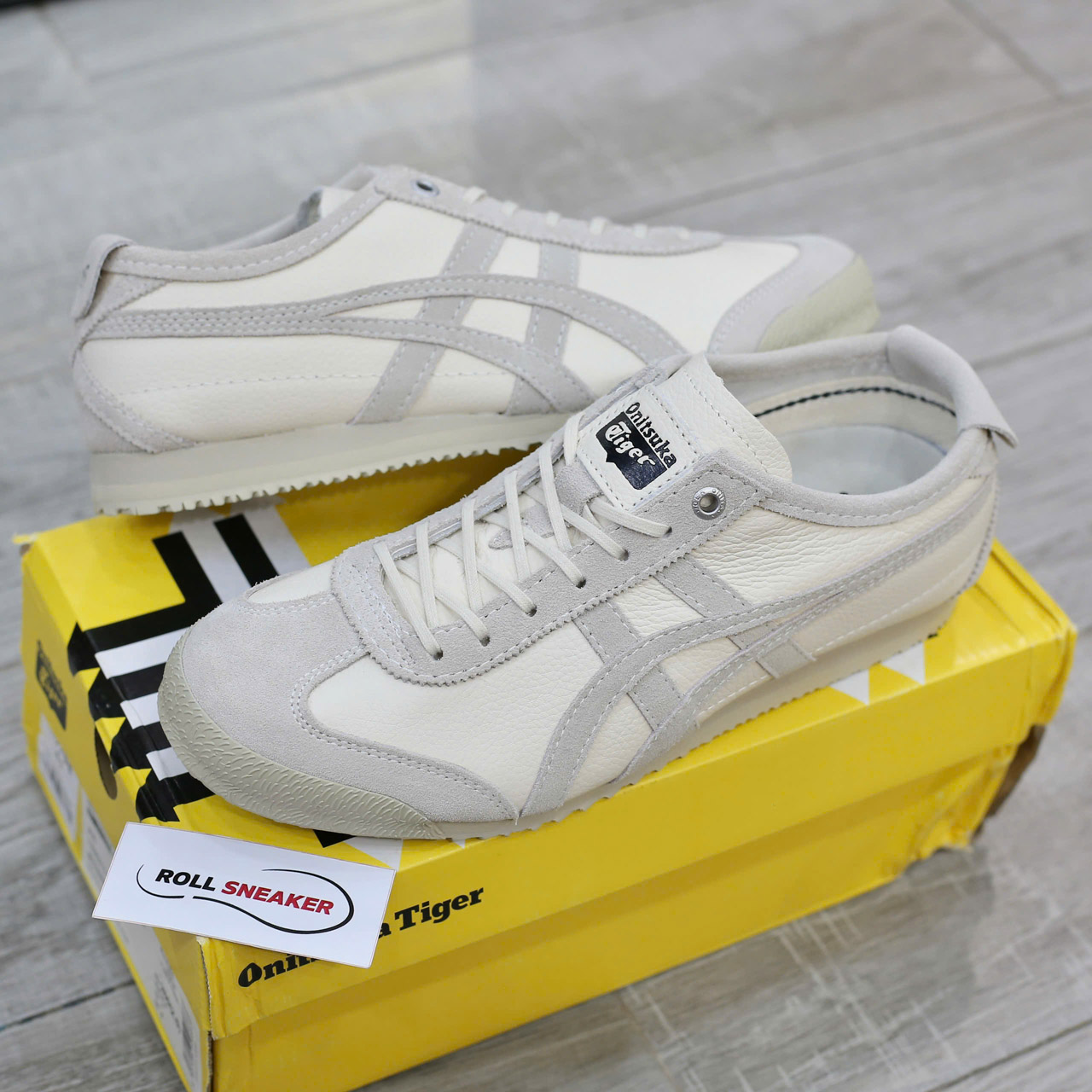 Giày Onitsuka Tiger Mexico 66 SD Cream Birch Best Quality