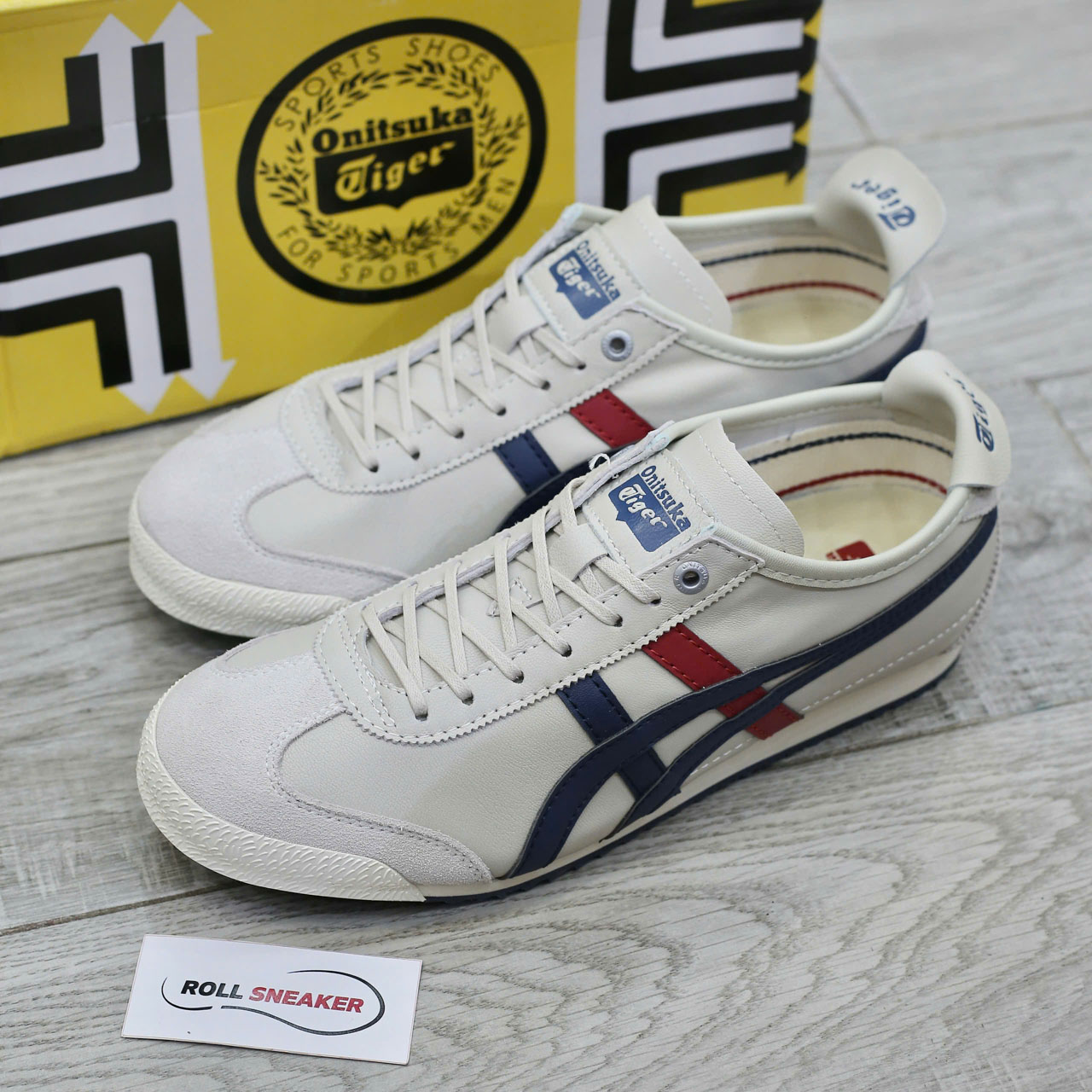 Giày Onitsuka Tiger Mexico 66 SD Cream Peacoat Best Quality