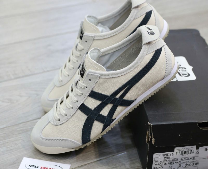 Giày Onitsuka Tiger Mexico 66 Vin White Black Best Quality