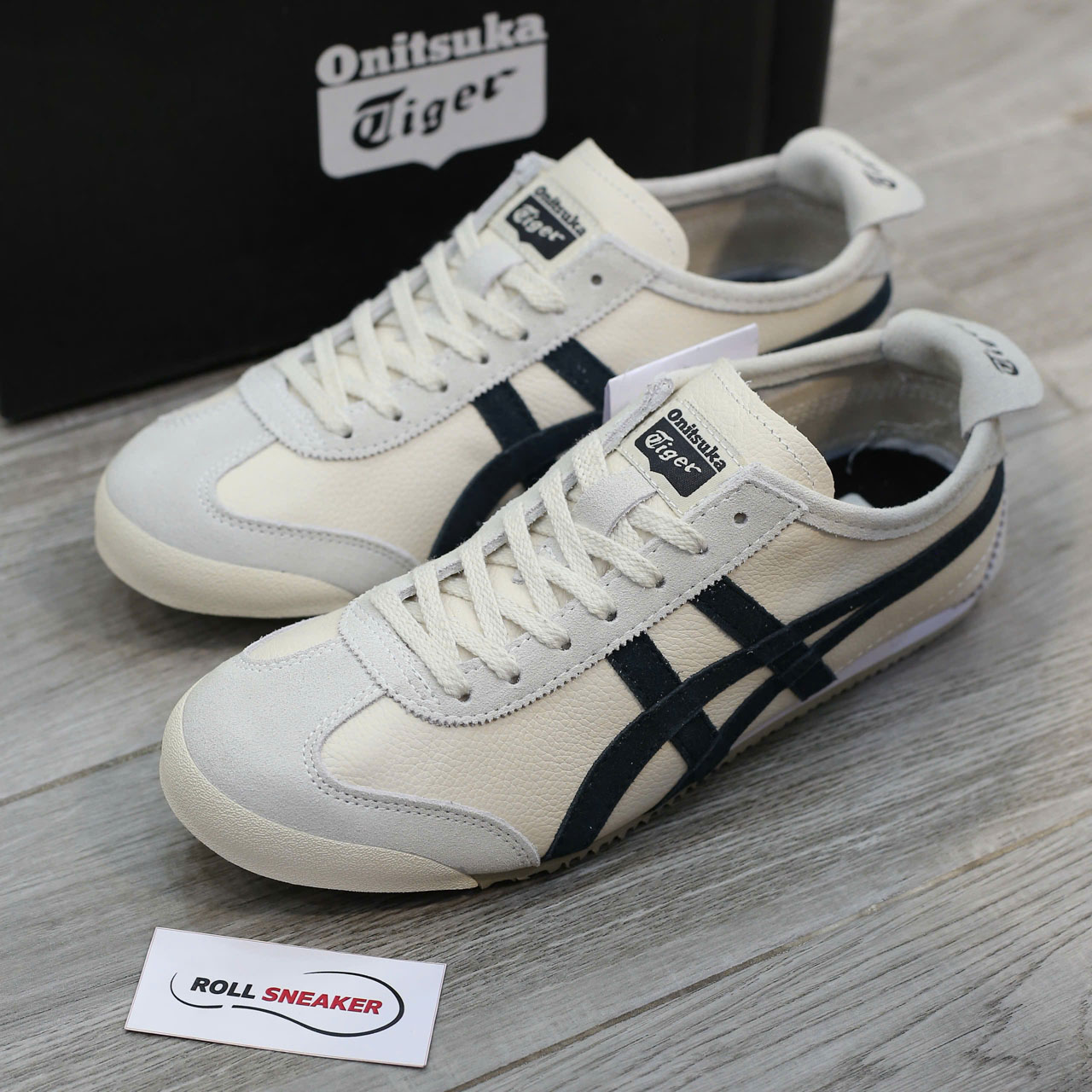 Giày Onitsuka Tiger Mexico 66 Vin White Black Best Quality