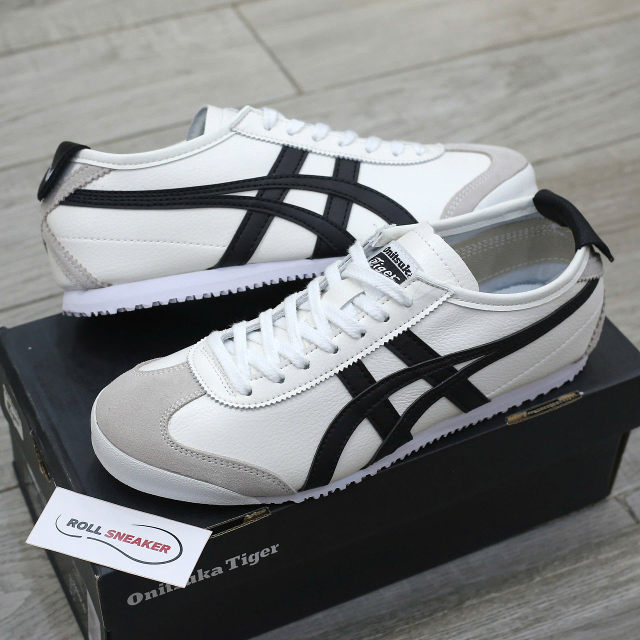 Giày Onitsuka Tiger Mexico 66 White Black