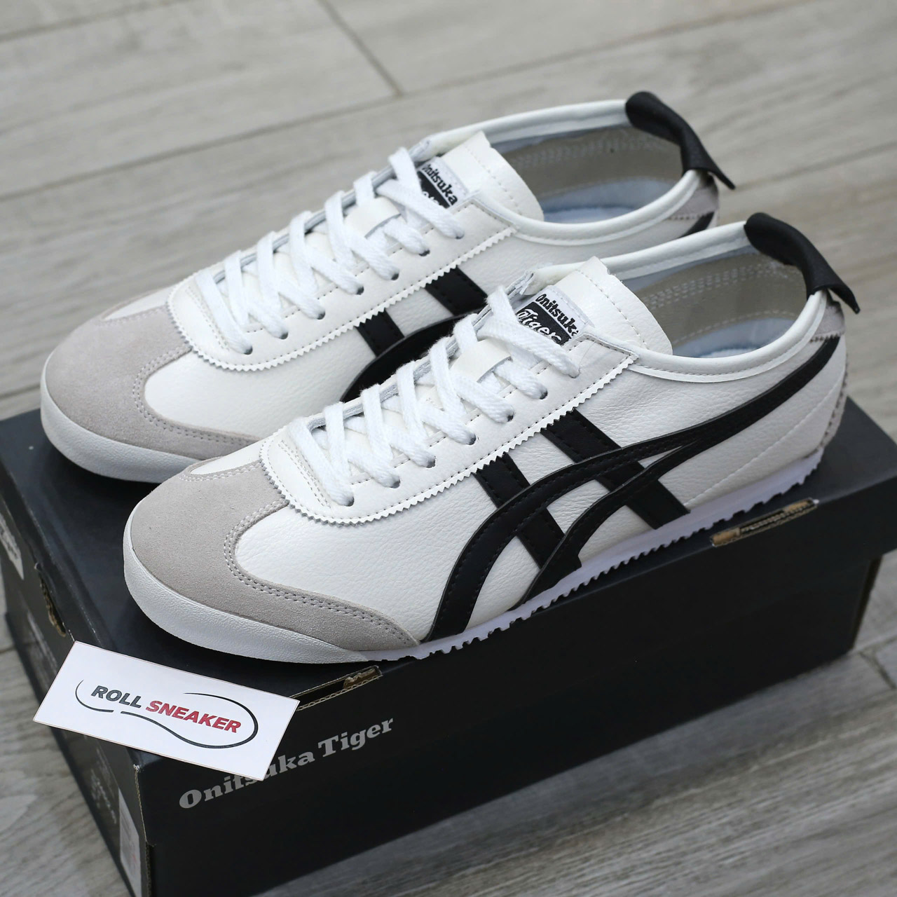 Giày Onitsuka Tiger Mexico 66 White Black