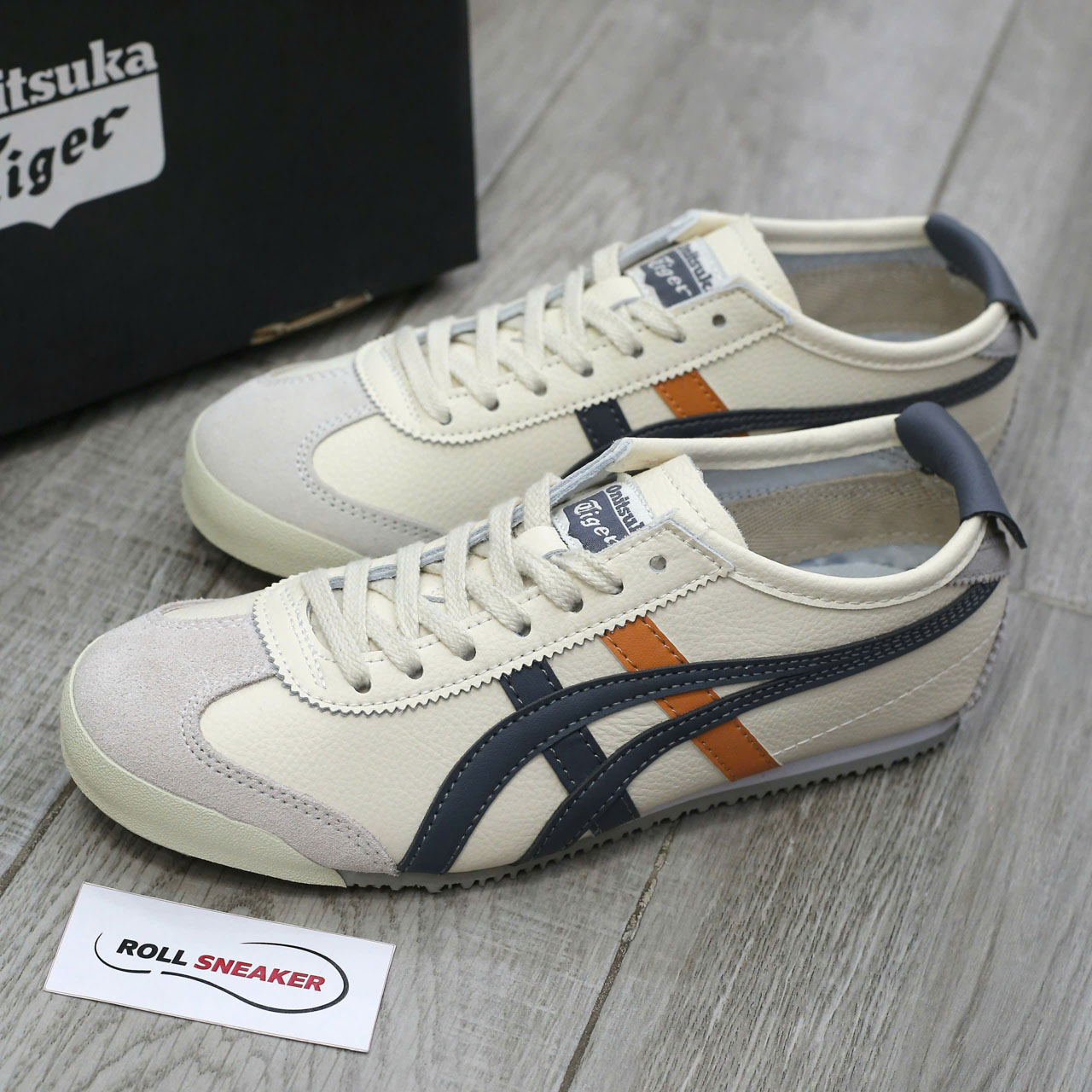 Giày Onitsuka Tiger Mexico 66 ‘White Navy Orange’